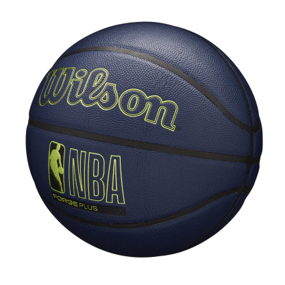 Wilson NBA Forge Plus Basketball Navy 7