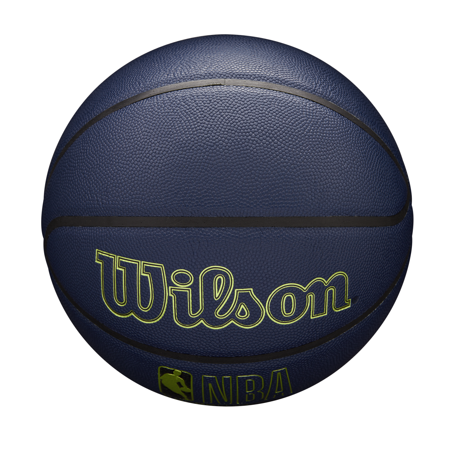Wilson NBA Forge Plus Basketball Navy 7