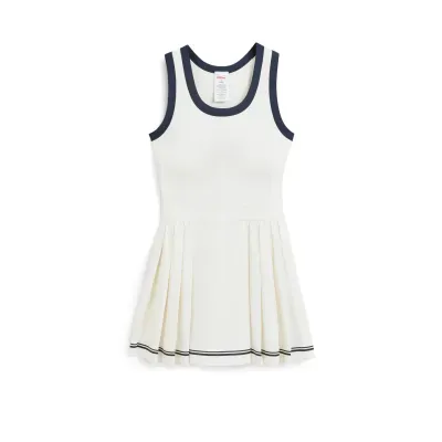 Wilson Contrast Scoop Neck Dress