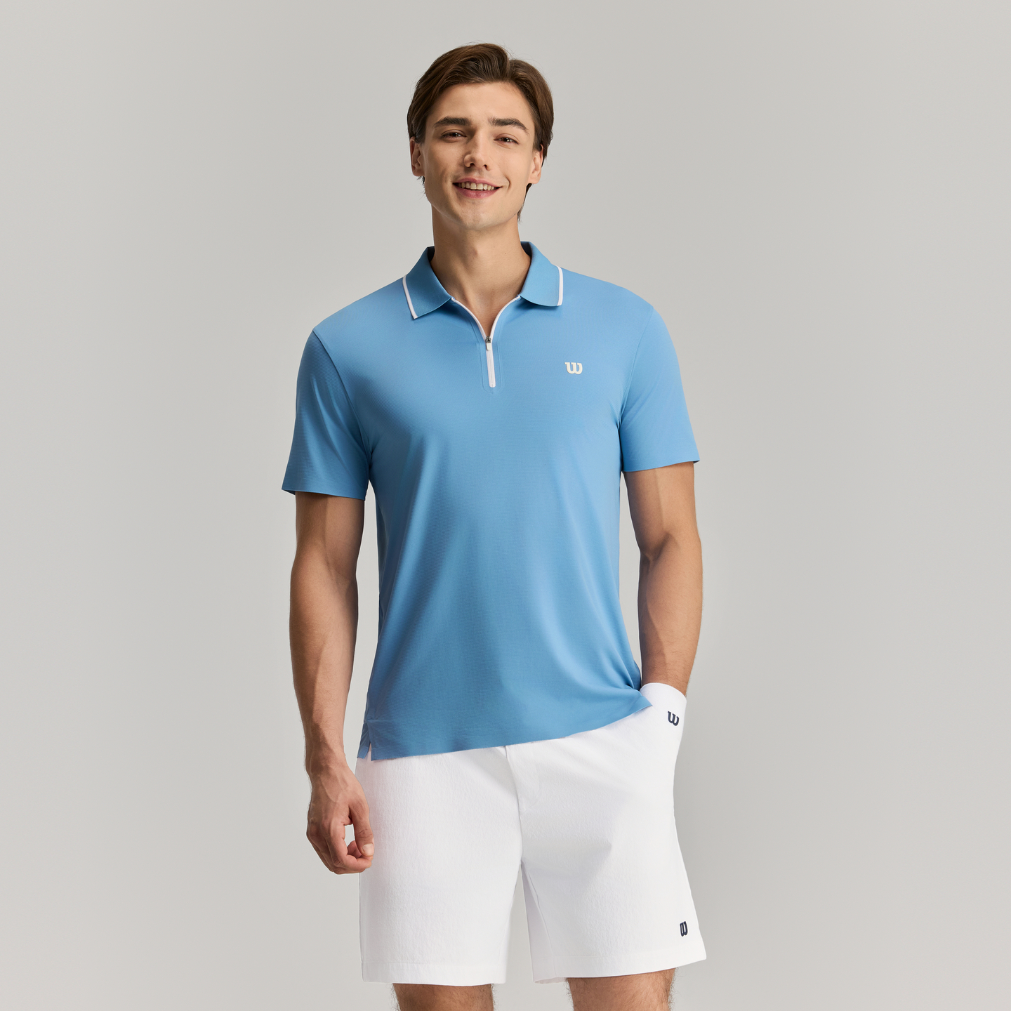 Wilson Daily Trainer Zip Polo