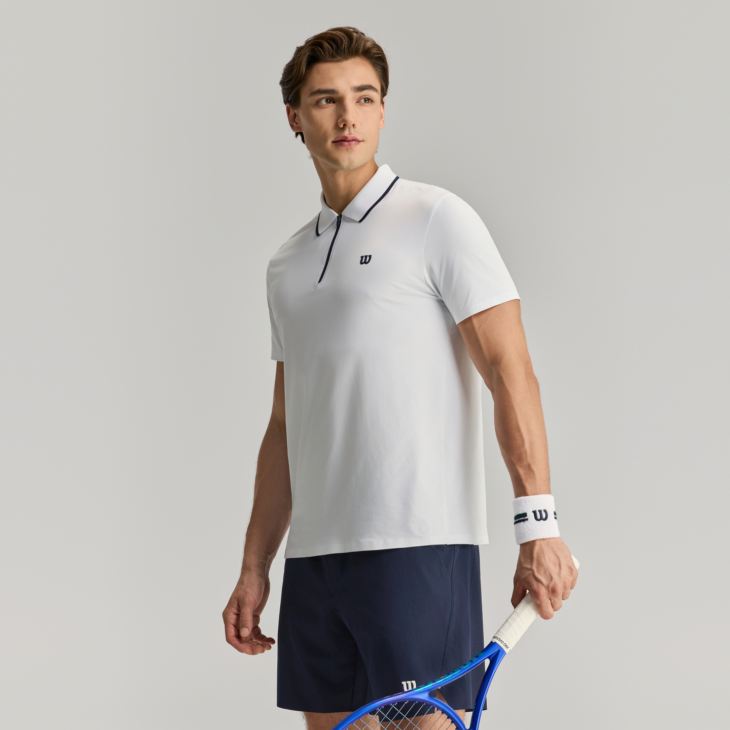 Wilson Daily Trainer Zip Polo