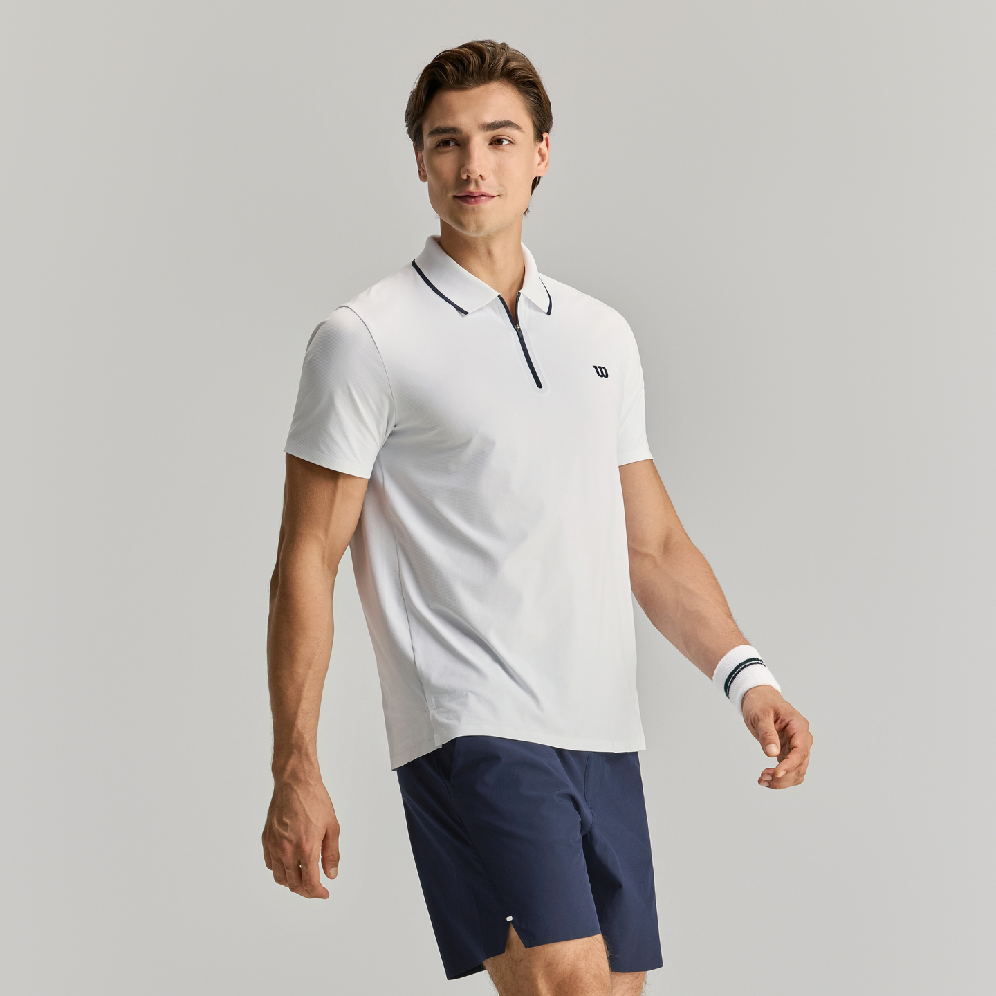 Wilson Daily Trainer Zip Polo