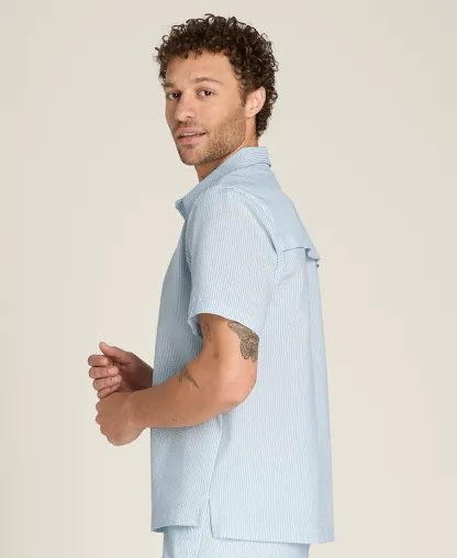 Wilson Woven Popover Tech Seersucker