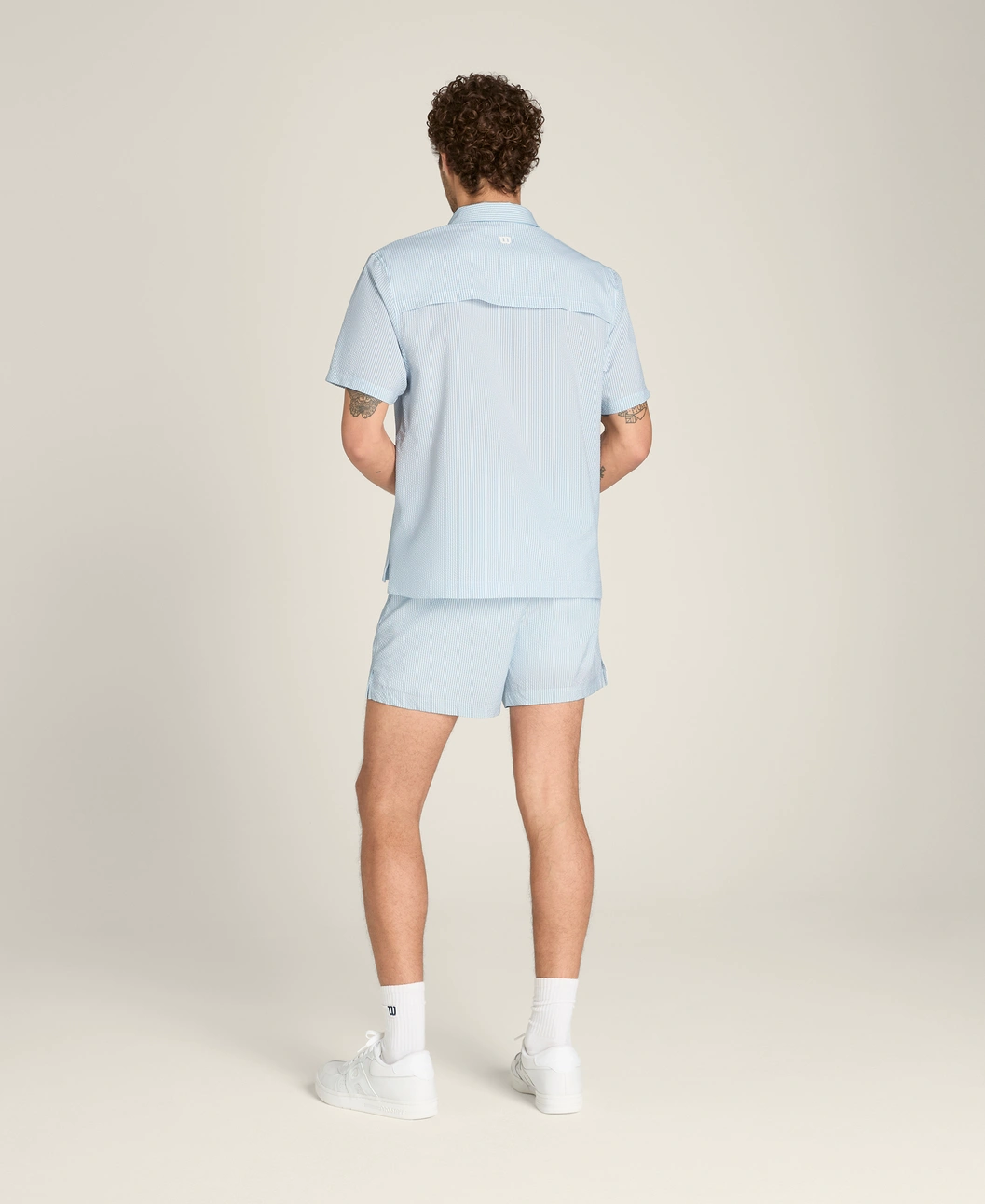 Wilson Woven Popover Tech Seersucker