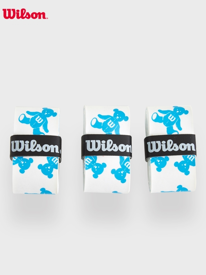 Wilson Bear Overgrip Blue Blue
