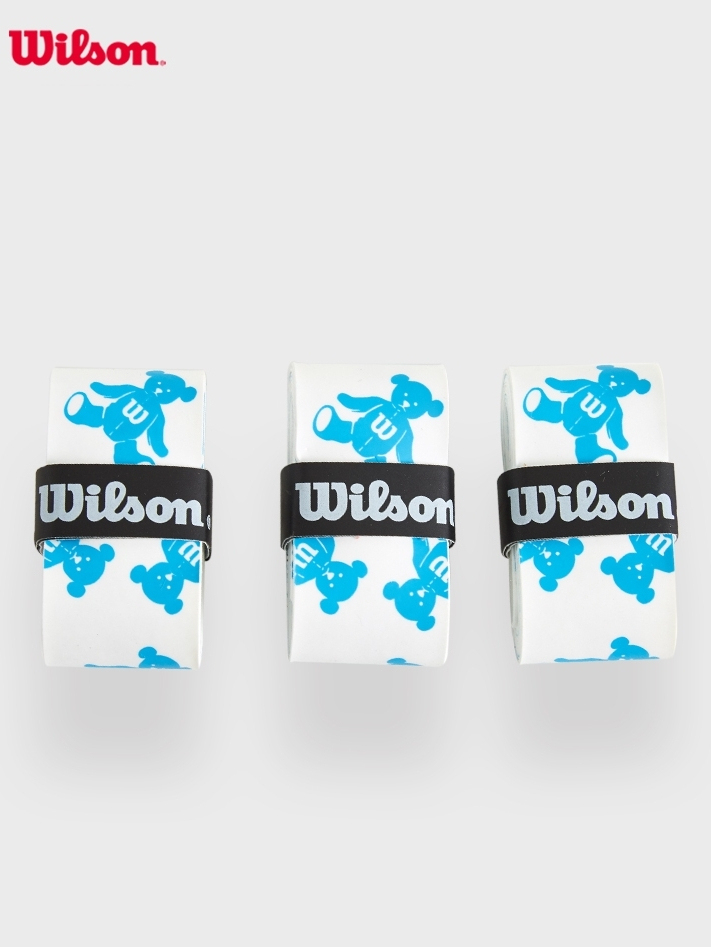 Wilson Bear Overgrip Blue Blue