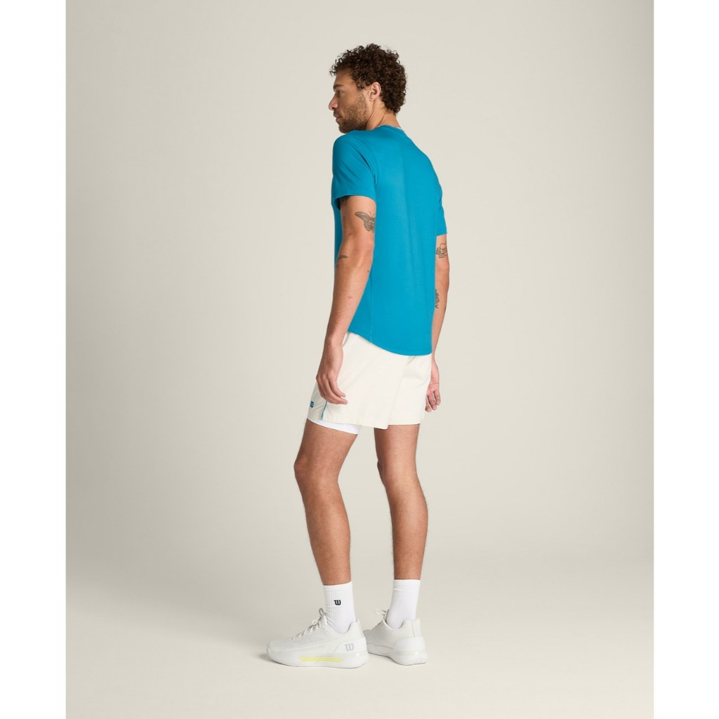 Wilson Men Tennis Volley Short 6"