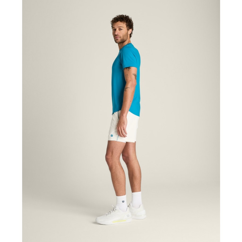 Wilson Men Tennis Volley Short 6"