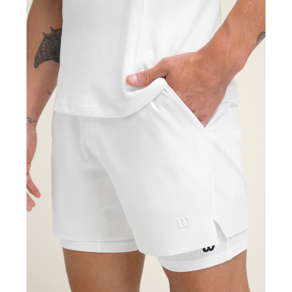 Wilson Men Tournament Pro Shorts- 5"