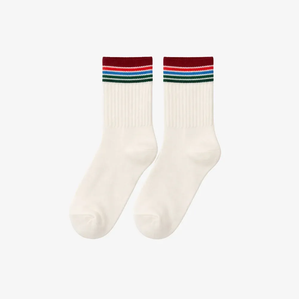 Wilson Unisex Quarter Top Stripe Socks