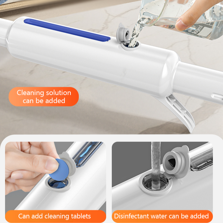 Double-sided glass cleaning scraper