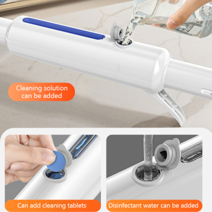 Double-sided glass cleaning scraper