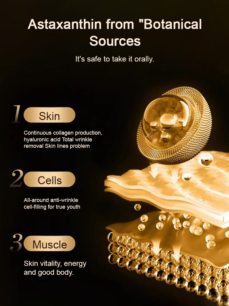 Collagen Peptide Astaxanthin Vitamin C Tablets