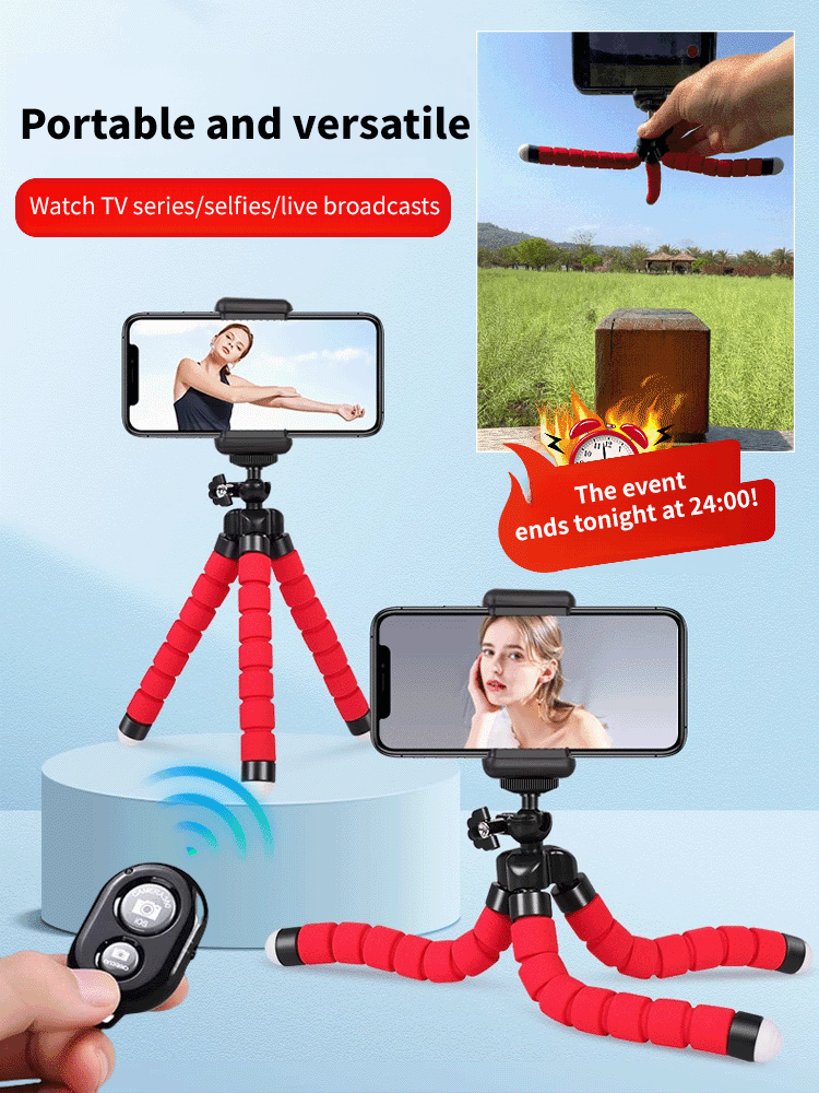 【Photography Artifact】Octopus Lazy Phone Holder