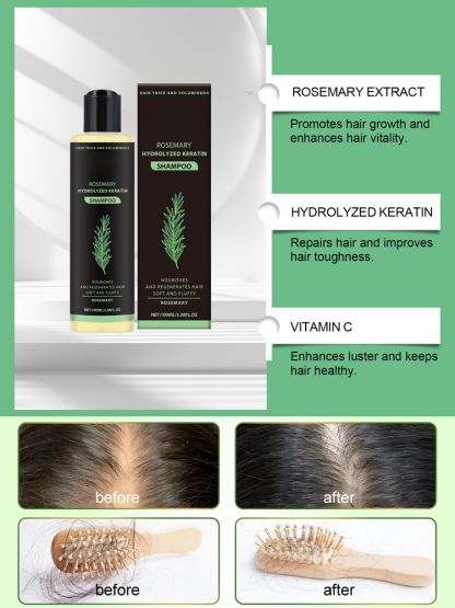 Herbal Essence Nourishing Repair Shampoo. Thicker, less hair loss, fuller, healthier hair, 60-day growth!