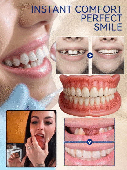 【Medical grade】US patented denture set