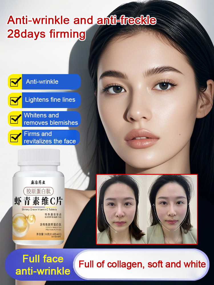 Collagen Peptide Astaxanthin Vitamin C Tablets