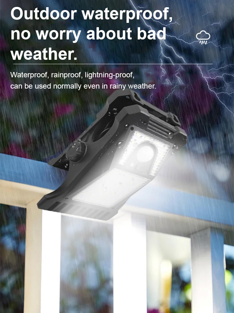 Solar Outdoor Clip Light