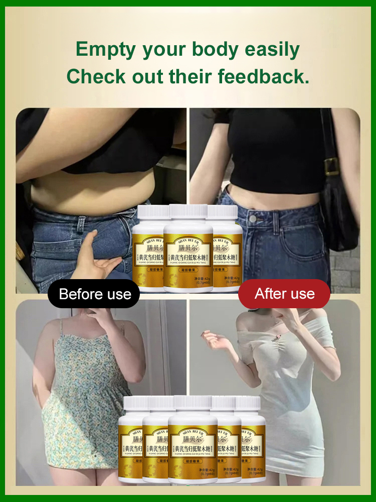 Astragalus and Angelica xylo-oligosaccharide capsules for relaxing bowels and laxatives