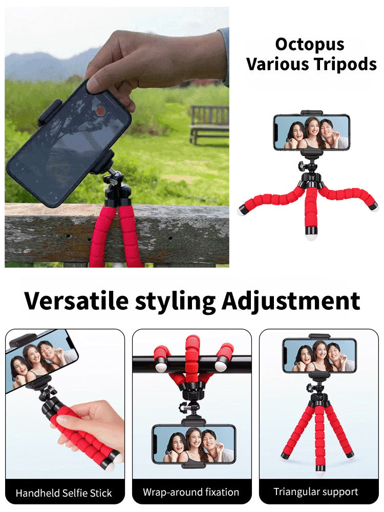 【Photography Artifact】Octopus Lazy Phone Holder