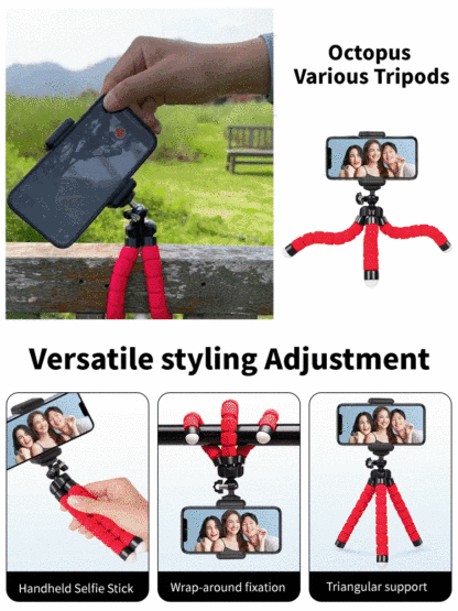 【Photography Artifact】Octopus Lazy Phone Holder