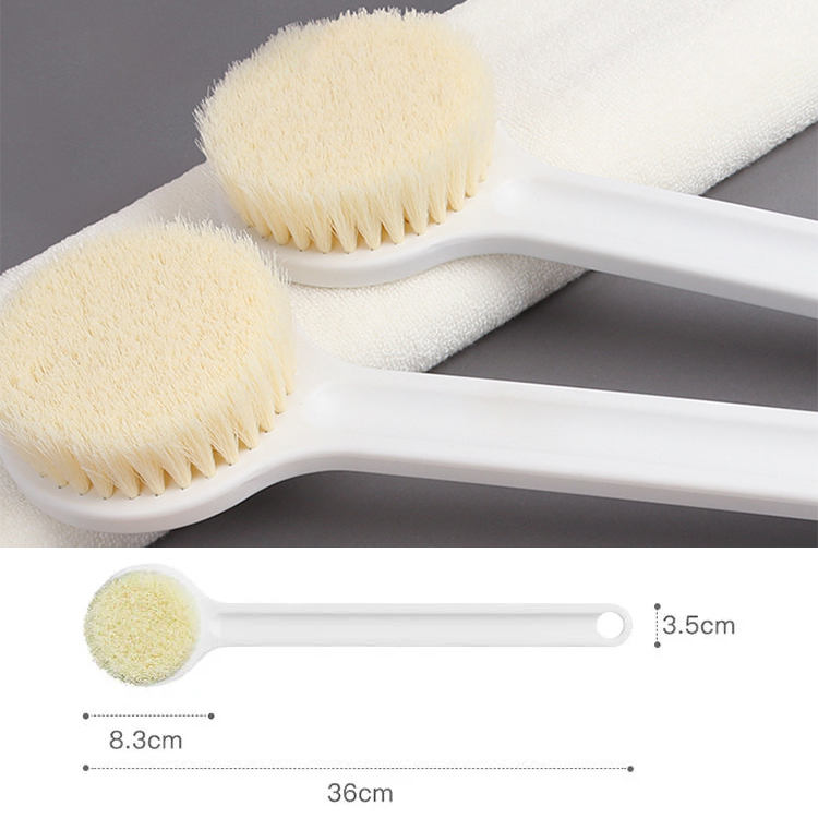 MUJI Long-handled soft bristle bath brush