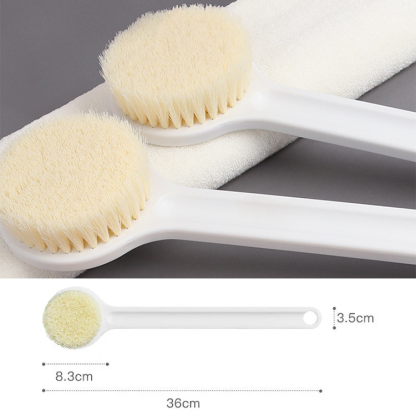 MUJI Long-handled soft bristle bath brush