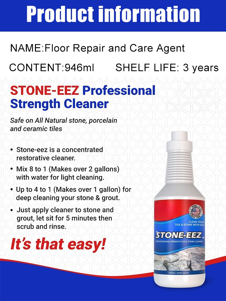 ✅From dull to dazzling with just one application. Your floors will look brand new again，The results speak for themselves.