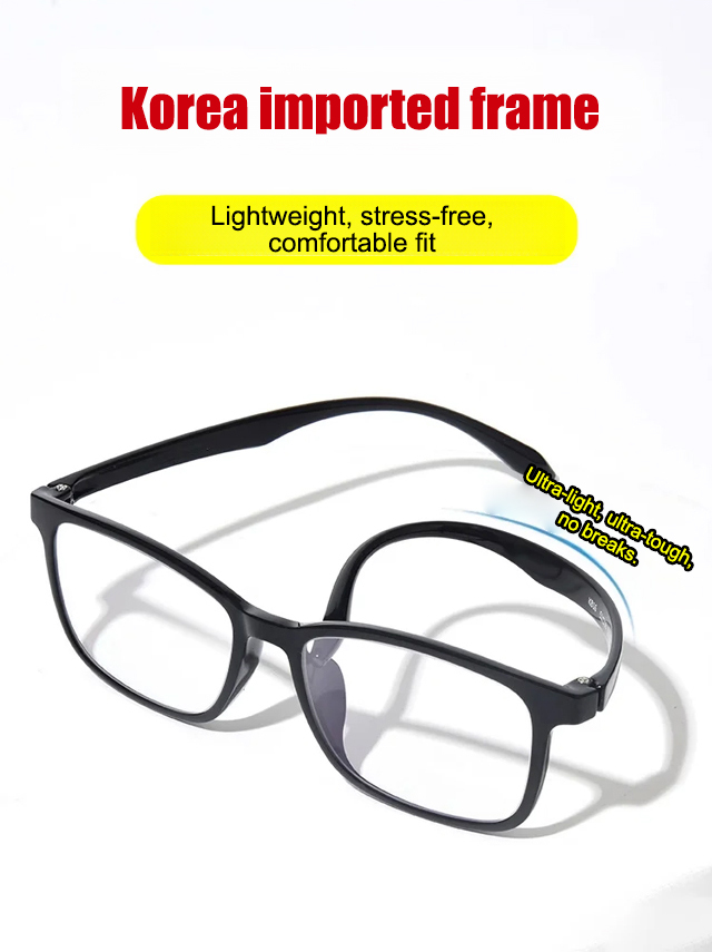 Anti-blue light radiation, protects and cares for your eyes, stylish and youthful, suitable for near, intermediate, and far vision – one pair is all you need.