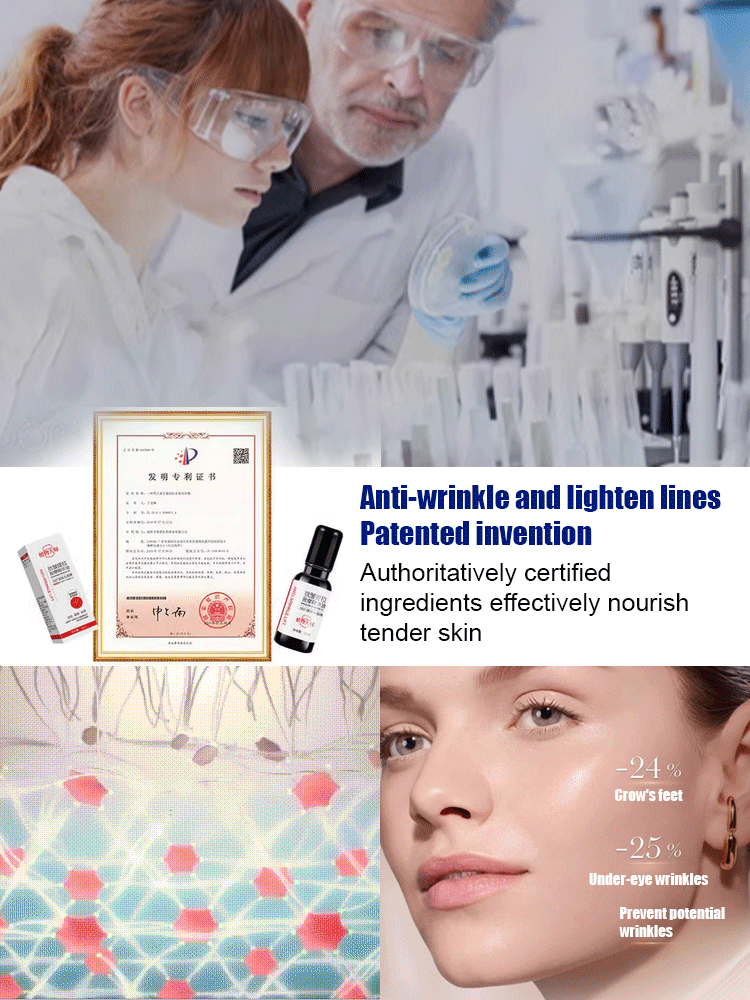 Anti-wrinkle massage oil