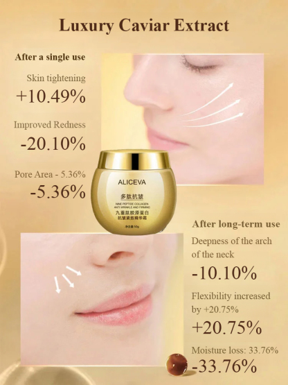 【New Wrinkle Smoothing】 Anti-Wrinkle Moisturizing and Firming Essence Cream
