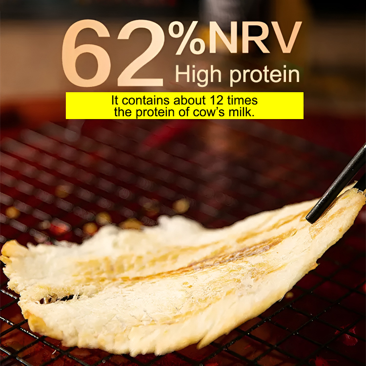 Chewy and tender cod fillet