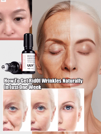 Anti-wrinkle massage oil