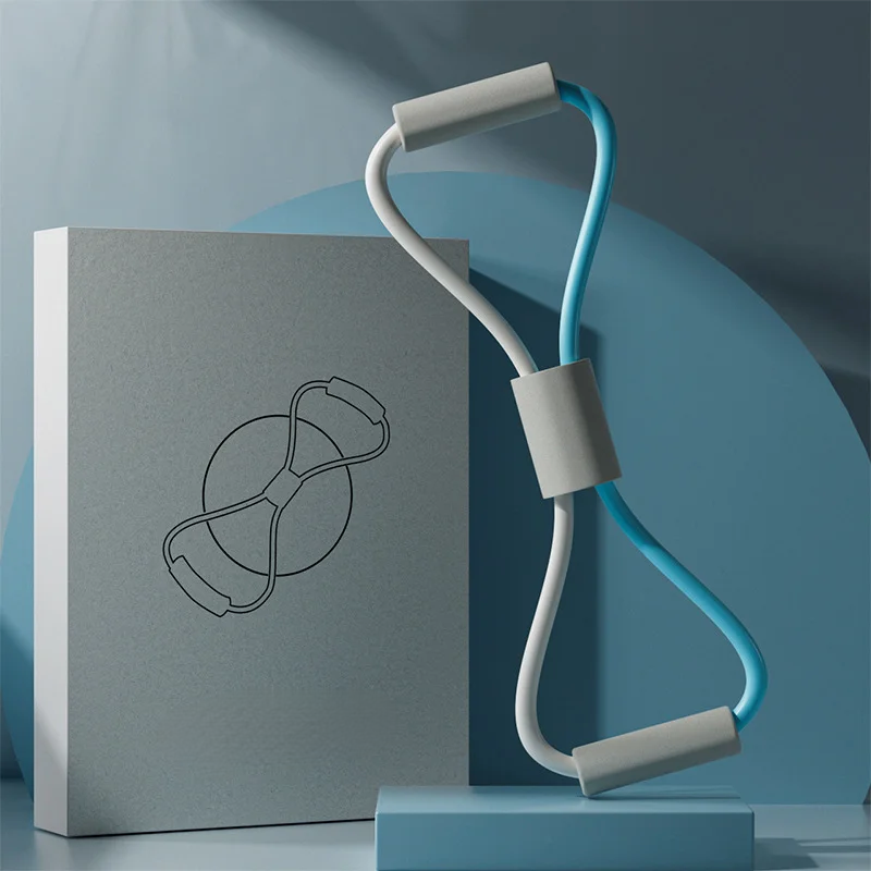 Assorted color 8-shaped Exercise Cord