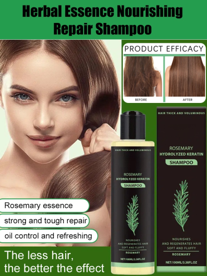 Herbal Essence Nourishing Repair Shampoo. Thicker, less hair loss, fuller, healthier hair, 60-day growth!