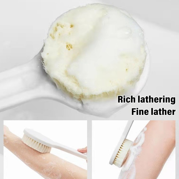 MUJI Long-handled soft bristle bath brush