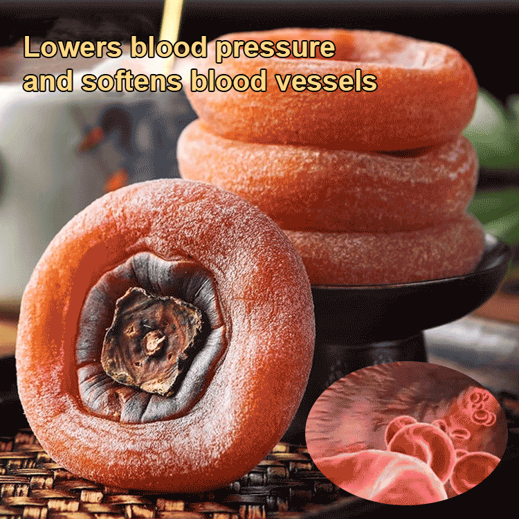 Homemade dried persimmons