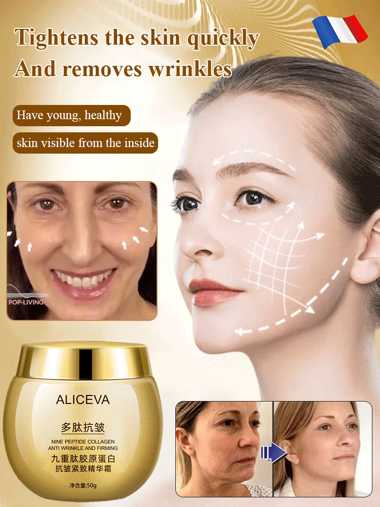 【New Wrinkle Smoothing】 Anti-Wrinkle Moisturizing and Firming Essence Cream