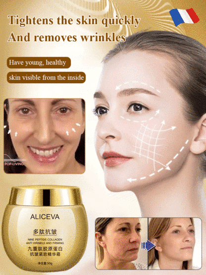 【New Wrinkle Smoothing】 Anti-Wrinkle Moisturizing and Firming Essence Cream