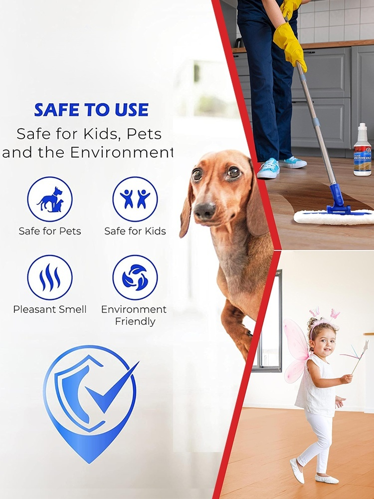 ✅From dull to dazzling with just one application. Your floors will look brand new again，The results speak for themselves.