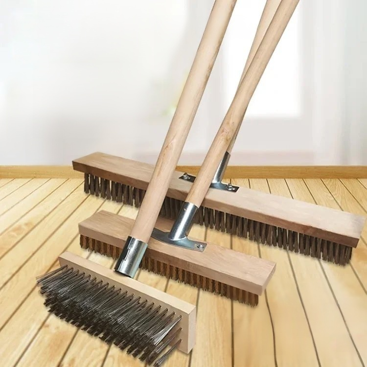 Stainless steel wire cleaning brush