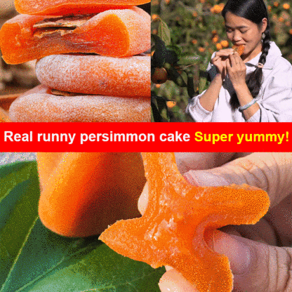 Homemade dried persimmons