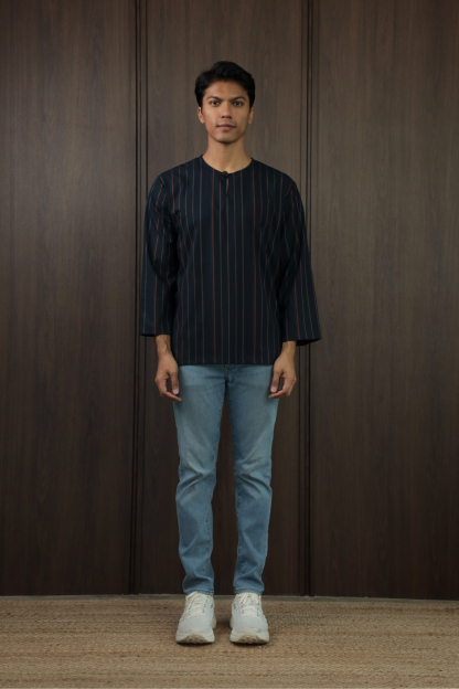 SAMPANA - STRIPE DARK BLUE