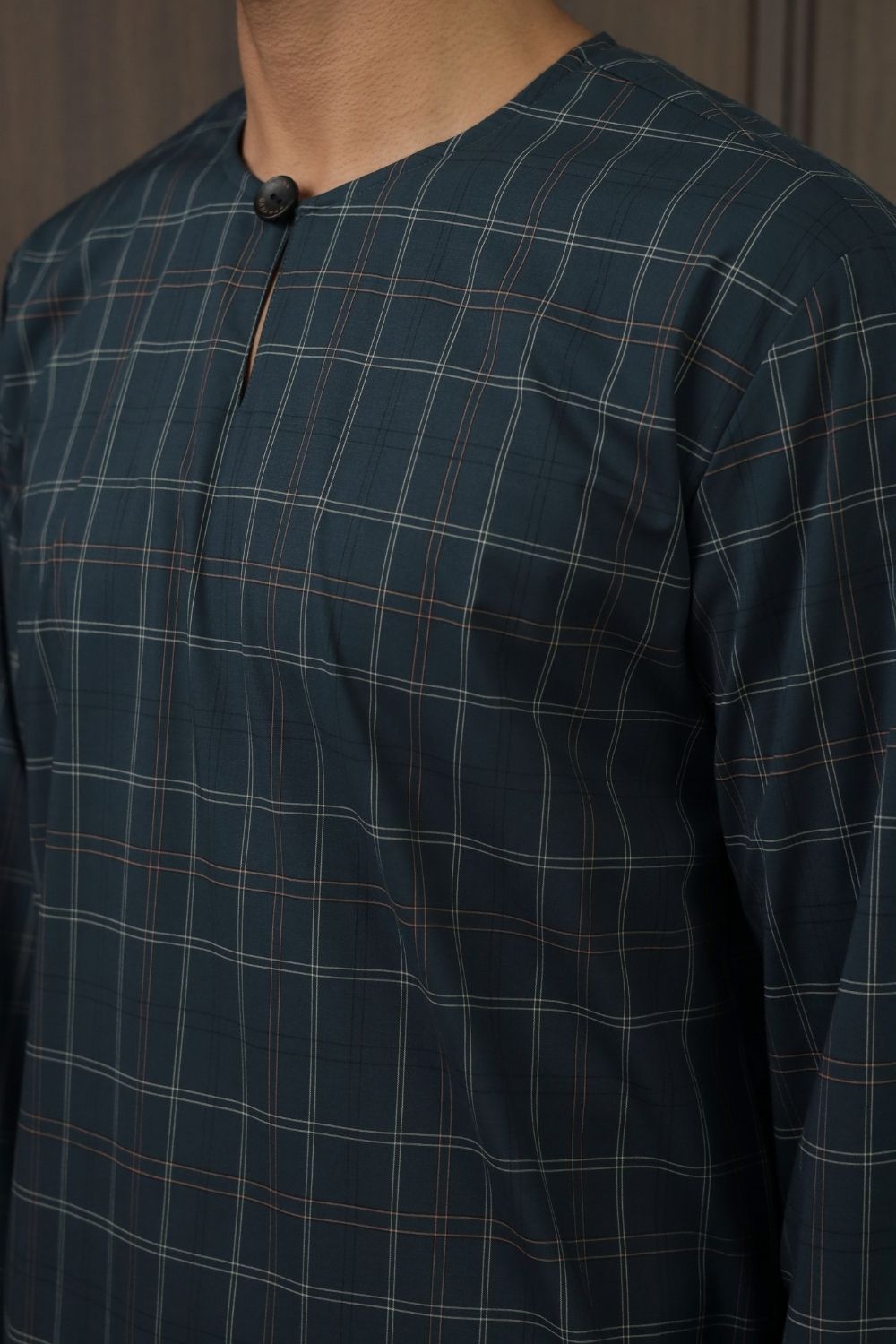 SAMPANA - CHECKED DARK GREY