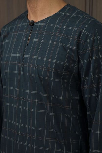 SAMPANA - CHECKED DARK GREY