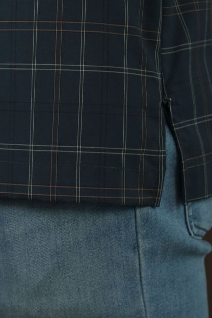 SAMPANA - CHECKED DARK GREY