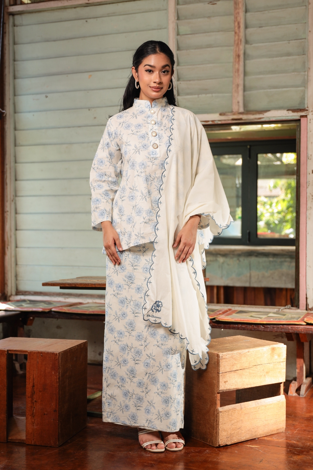 KURONG ROHANA - ASH BLUE