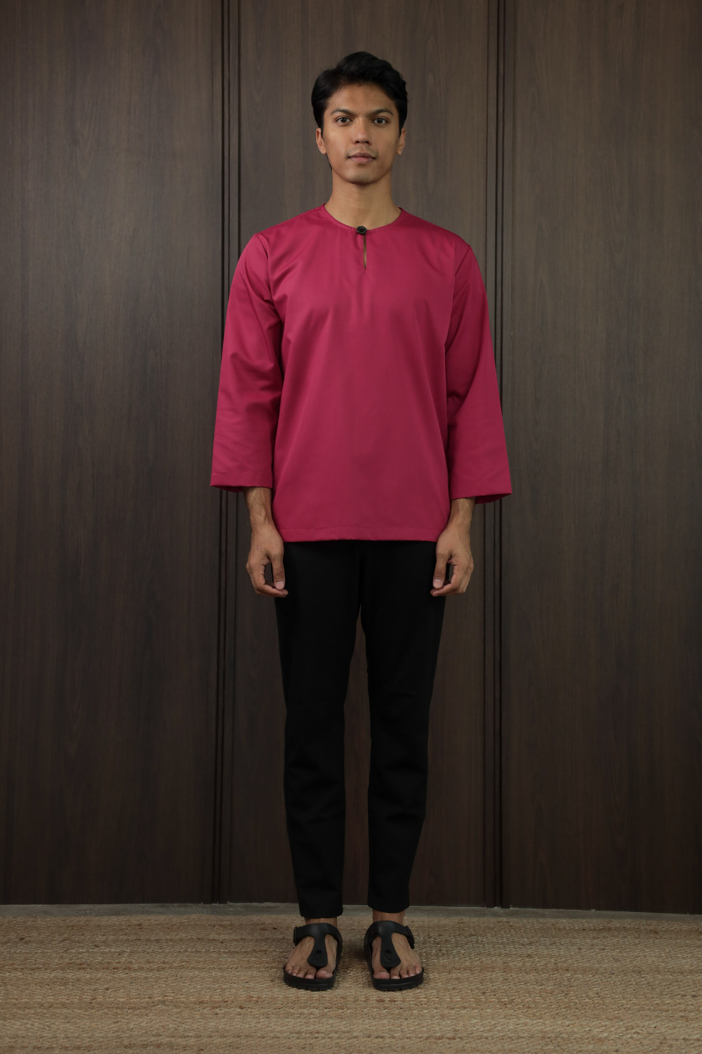 SAMPANA PLAIN - MAGENTA PINK 