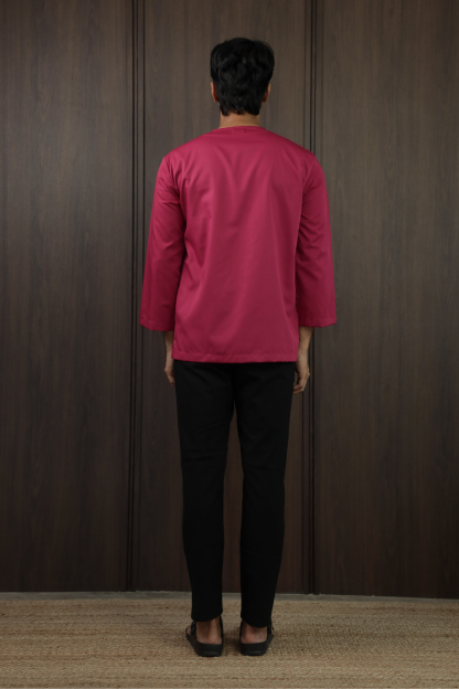 SAMPANA PLAIN - MAGENTA PINK 