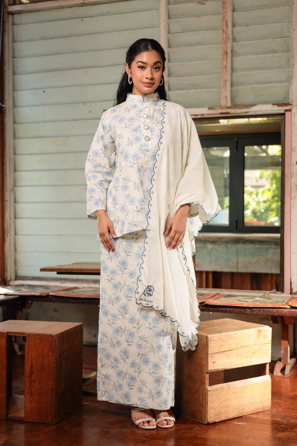 KURONG ROHANA - ASH BLUE